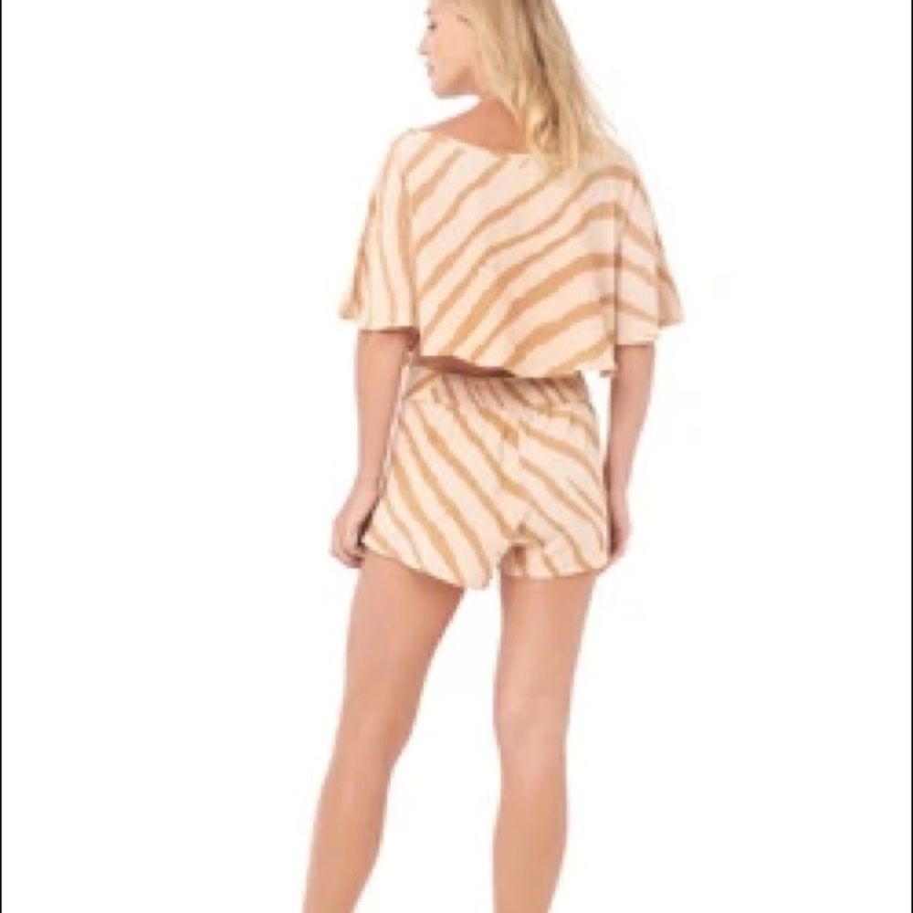 Indah Golden Zebra top, worn once and dry cleaned